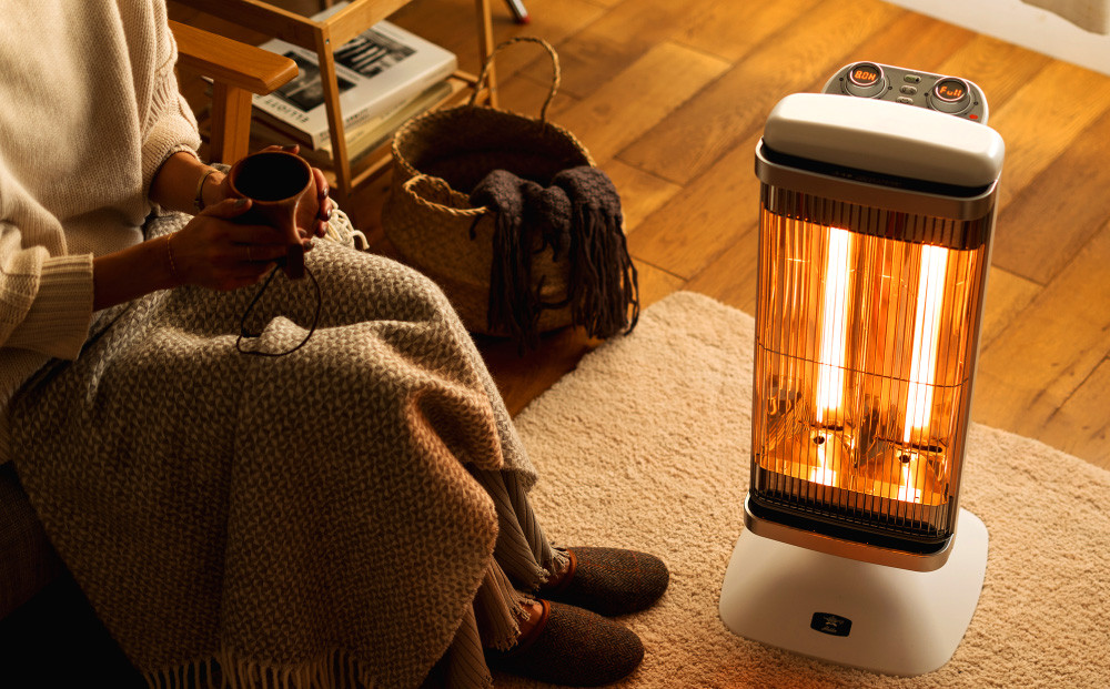 アラジン 遠赤 グラファイトヒーター 2灯 グリーン 緑 CAH-2G10G Aladdin 電気ストーブ 遠赤グラファイト ストーブ ヒーター 電化製品 家電 暖房器具 暖房 冬物家電 リビング 寝室