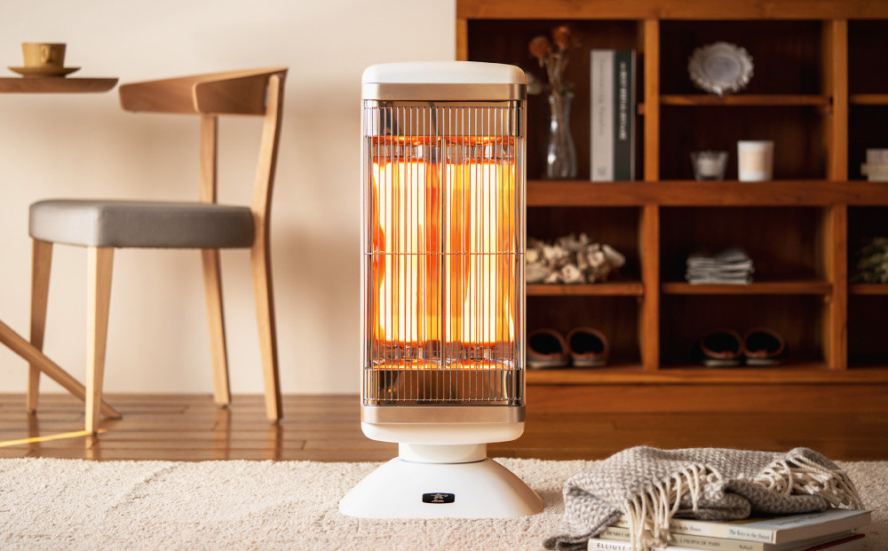 アラジン 遠赤 グラファイトヒーター 2灯 ホワイト 白 CAH-2G10G Aladdin 電気ストーブ 遠赤グラファイト ストーブ ヒーター 電化製品 家電 暖房器具 暖房 冬物家電 リビング 寝室