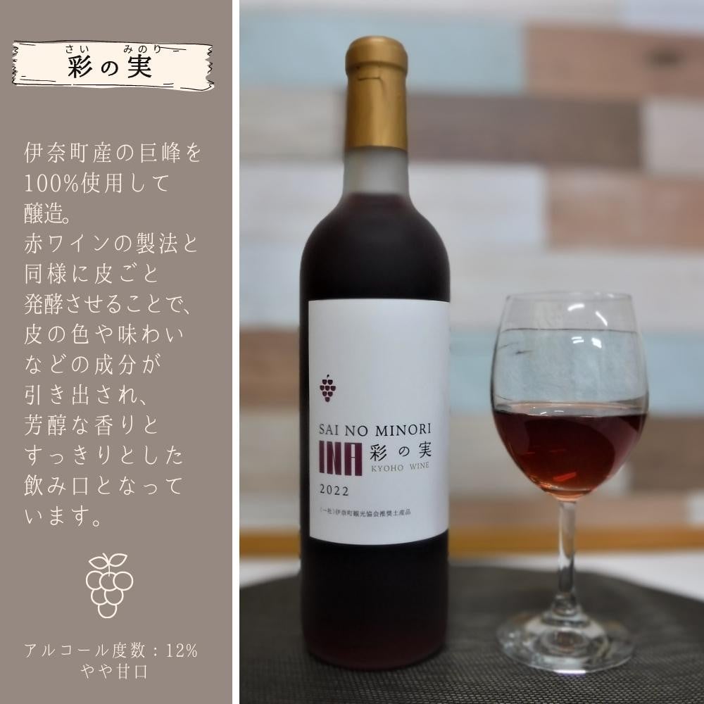 【伊奈町産巨峰&梨使用】巨峰ワイン・梨ワイン飲み比べセット 国産ワイン 日本のワイン 2025年醸造分