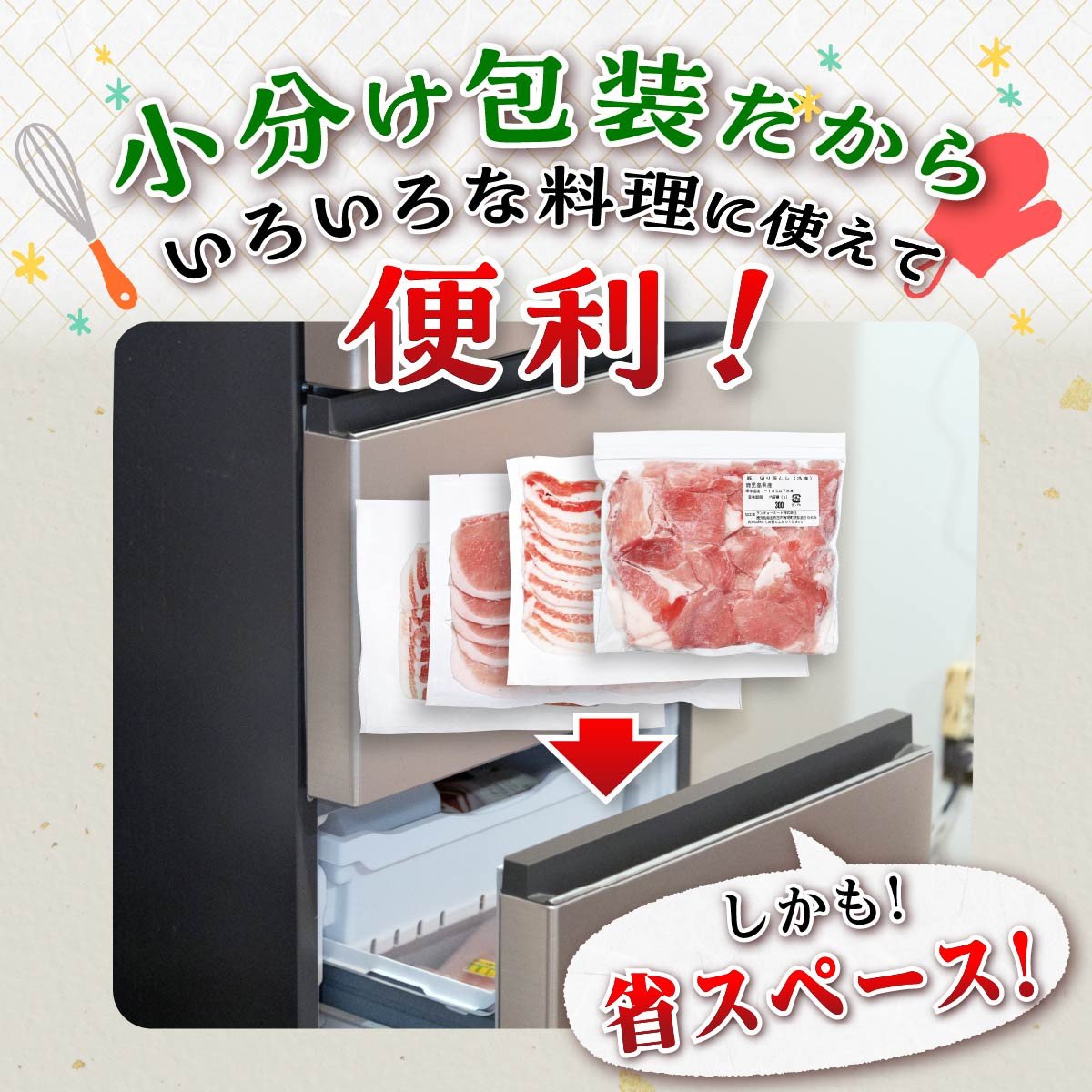 豚肉4種 贅沢セット 2.25kg 豚肉 小分け 詰め合わせ こま 小間切れ しゃぶしゃぶ 生姜焼き 豚 ぶた ブタ ロース スライス 切り落とし 鹿児島 大崎町 ふるさと納税