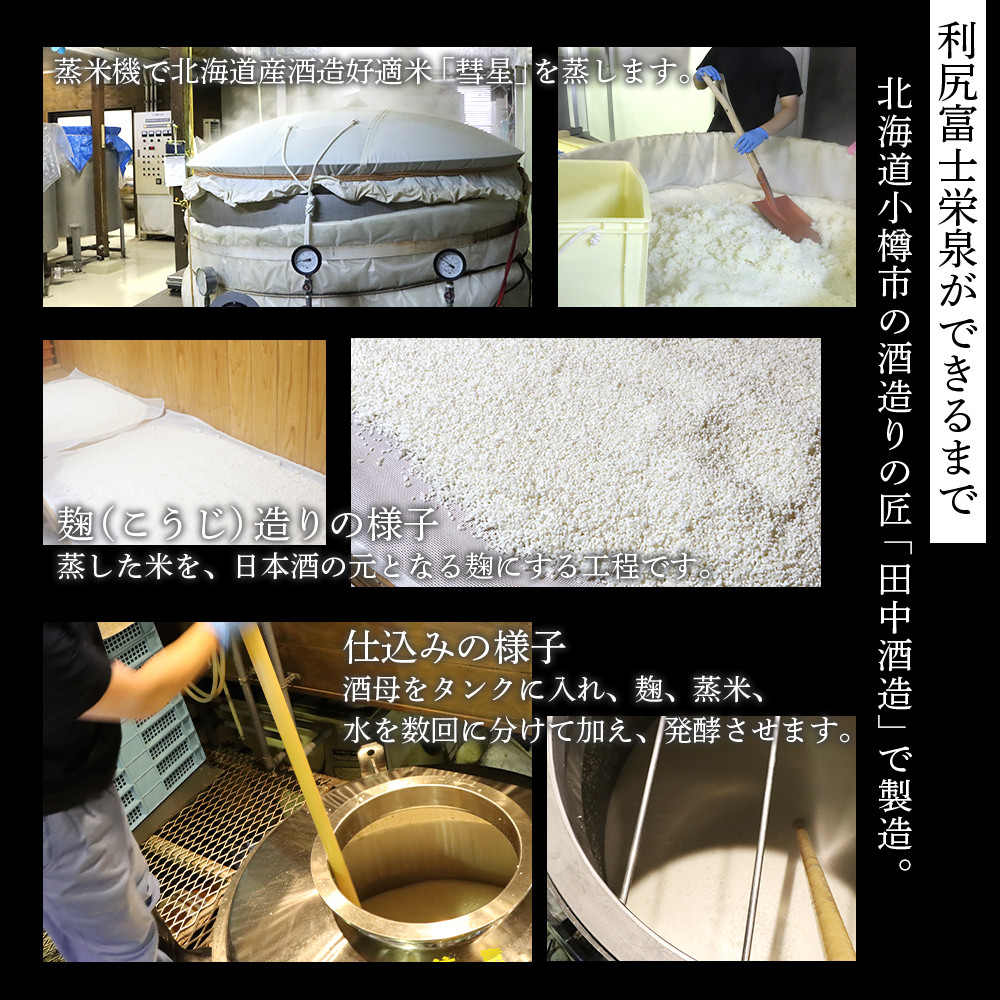 令和7年 初しぼり 復刻版 純米吟醸『利尻富士栄泉』1本＆焼き昆布（1パック5本入り×3袋）のセット】お酒 日本酒 純米吟醸 昆布 つまみ おつまみ 贈答 ギフト プレゼント