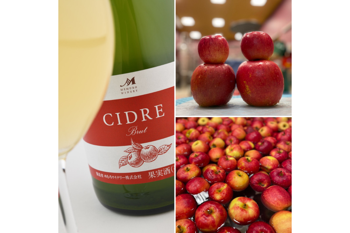 北海道十勝芽室町★数量限定★シードル：CIDRE ２種飲み比べセット 750ml×2本(箱入) me032-047c