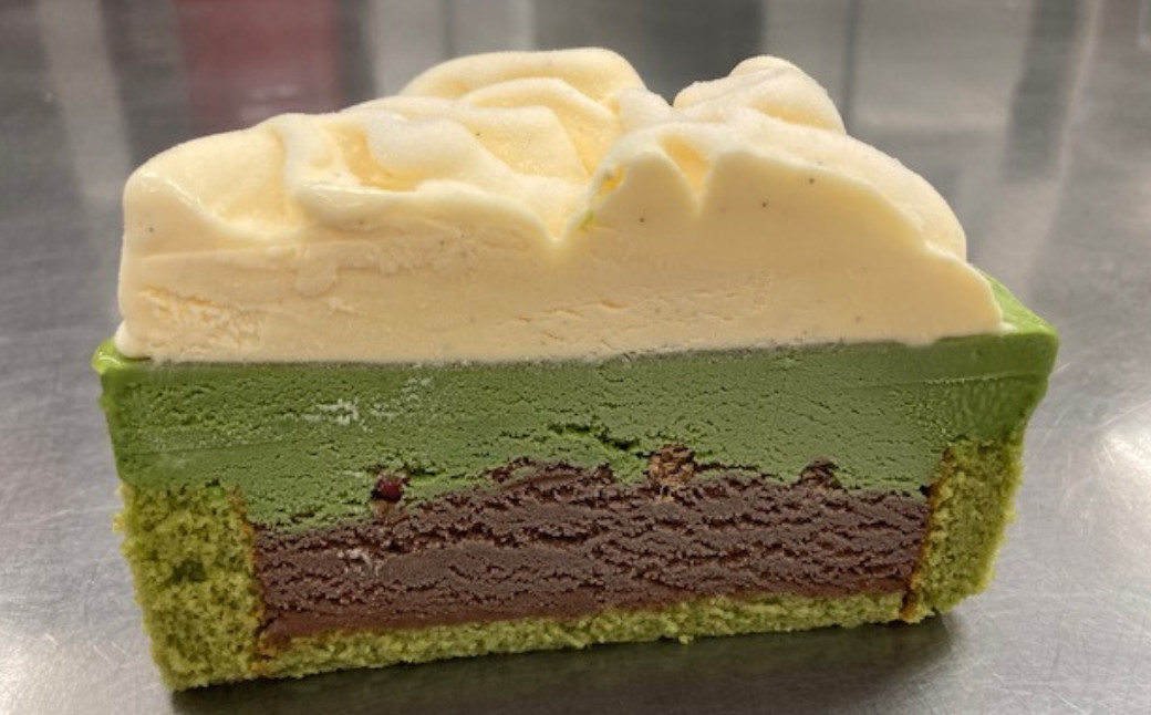 抹茶アイスケーキ アイス ケーキ ５号 誕生日 お菓子 デザート スイーツ おやつ お取り寄せ 【016S032】