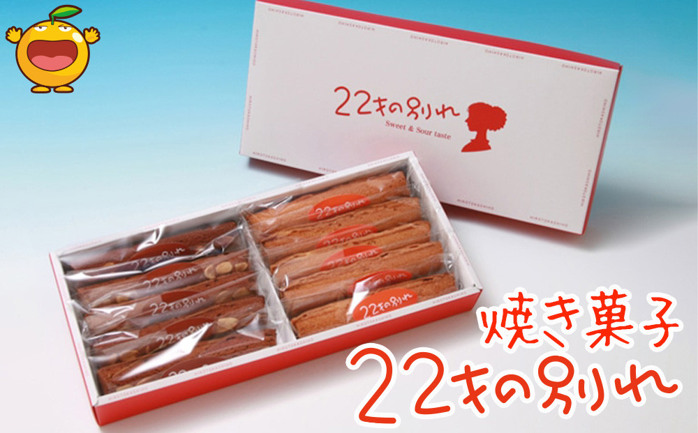 焼き菓子 22才の別れ (オレンジ棒5本・チョコ棒5本セット)  マドレーヌ フルーツケーキ パウンドケーキ オレンジピール チョコレート 洋菓子 和菓子 茶菓子 詰め合わせ ギフト 大分県産 九州産 津久見市