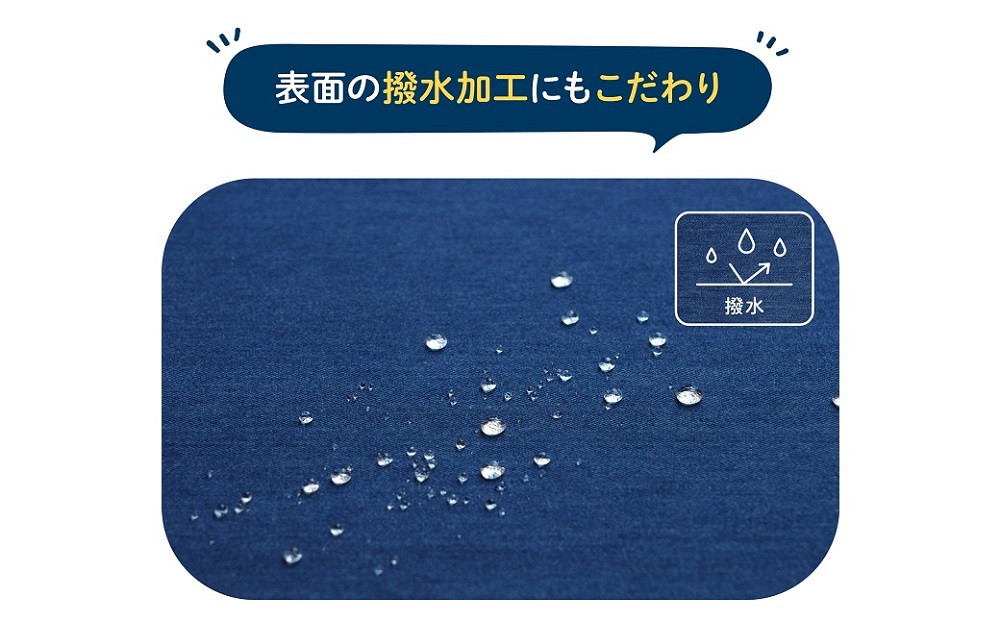 【6枚セット デニムブルー】安心安全なおしゃれインテリア “Tammy Mat” ファブリック畳 撥水加工 消臭 抗菌 抗ウイルス 赤ちゃん 子供 ペット マット H171-002