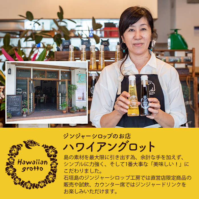 たっぷり使える 直営店舗限定サイズ200ML HW-4 【沖縄県石垣市 沖縄 沖縄県 琉球 八重山 八重山諸島 石垣 石垣島 送料無料 ⽯垣島産⽣姜 生姜 シロップ ジンジャー ジンジャーシロップ サトウキビ 黒糖 砂糖 ⾚唐⾟⼦ 果汁 レモングラス レモン フルーツ ソーダ ギフト 国産】