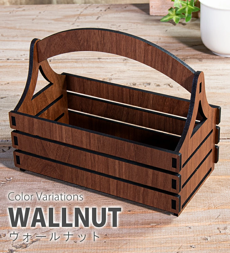 【組立式】木製アクセサリーケース カントリー風 [小物入れ001 アースグレージュ-01] CK130