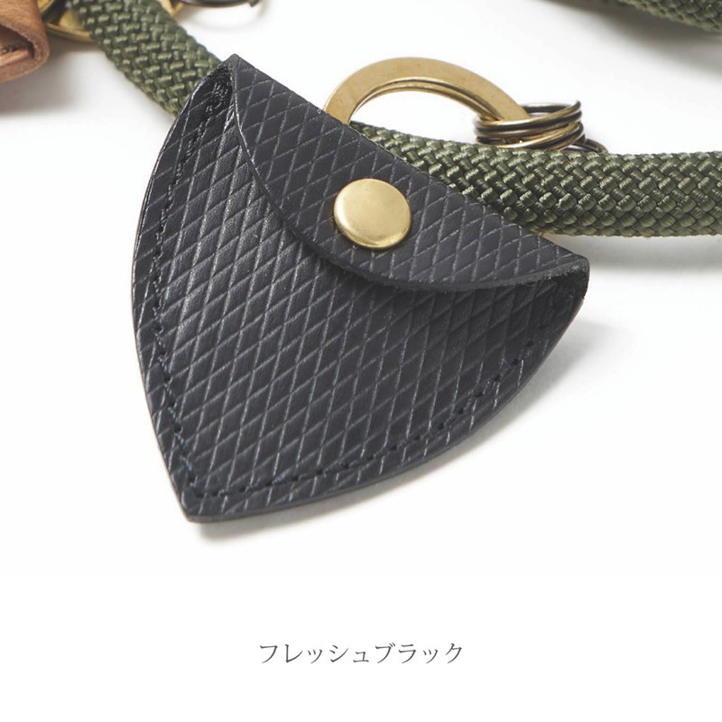 ピックケース【リッチブラウン】《 牛革 革 ケース 小物ケーズ 小銭入れ 》【2401N08018_01】