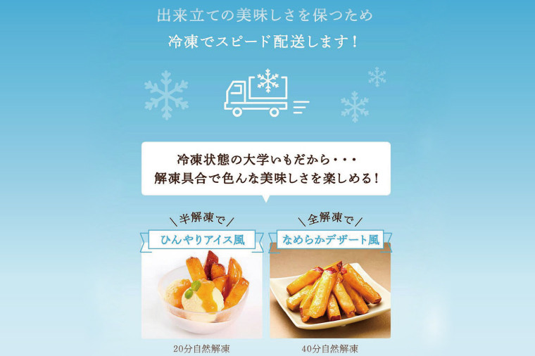 【2025年12月中旬より順次発送】らぽっぽファーム【工場直送】美腸大学いも 1kg｜さつまいも 大学芋 芋 サツマイモ だいがくいも スイーツ お菓子 冷凍 美腸大学芋 人気 送料無料 茨城県 行方市 らぽっぽファーム(CQ-19)