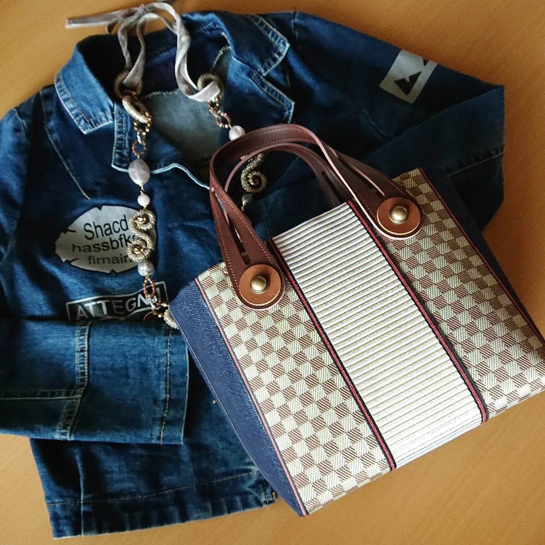 畳べりトートバッグ(Sサイズ)【大阪府吹田市】