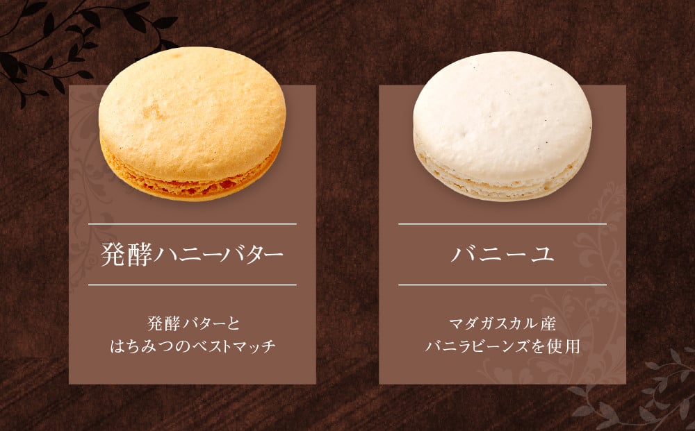 【レオニダス&ガトーエモア】冷凍しない本場のレシピ マカロンセット10個入り