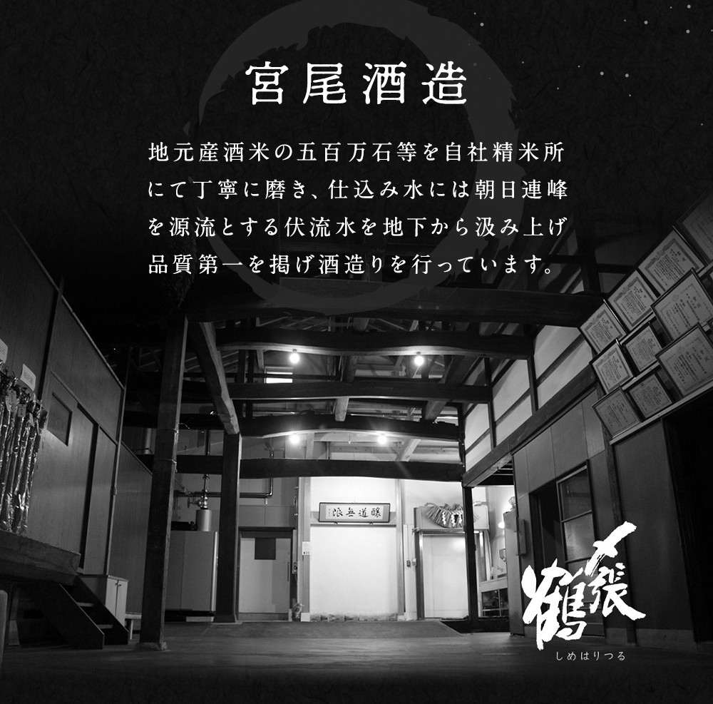 AB4028 〆張鶴 吟醸・純米吟醸飲み比べ720ml×2本セット