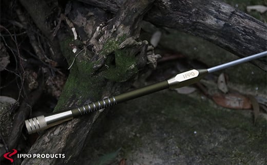 火吹き棒《IPPOPRODUCTS》IBUKI B.C.G.（イブキ ビーシージー）アウトドア キャンプ ソロキャンプ キャンプ用品 ギフト 贈り物 おすすめ 人気 ファイヤーブラスター 焚き火 焚火 ギア 道具 デザイン シンプル スタイリッシュ コンパクト 軽量 伸縮式 日本製 国産ファミリーキャンプ グランピング BBQ バーベキュー 広島県福山市/池田鉄工有限会社[BAEI014]