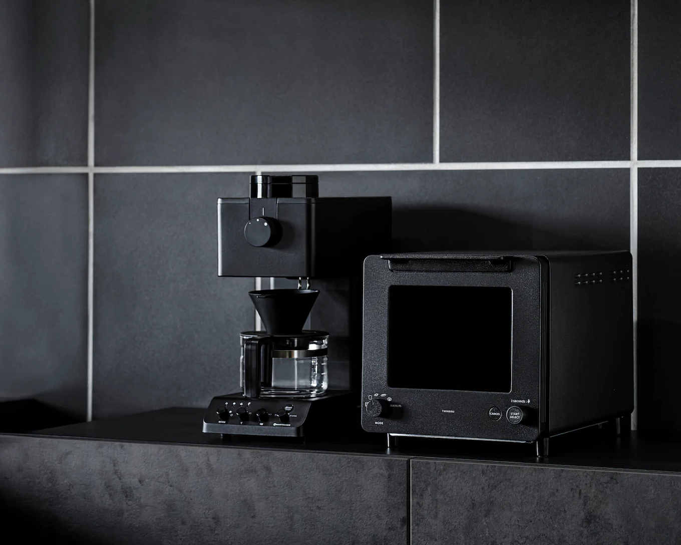 ツインバード 匠ブランジェトースター ブラック (TS-D486B)【 ツインバード トースター オーブントースター 冷凍パン クロワッサン カレーパン 】