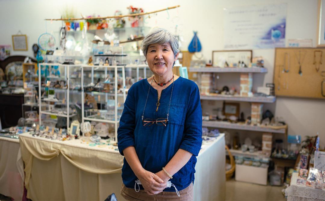 『生命の樹』ハンドメイドマクラメ編みネックレス-01