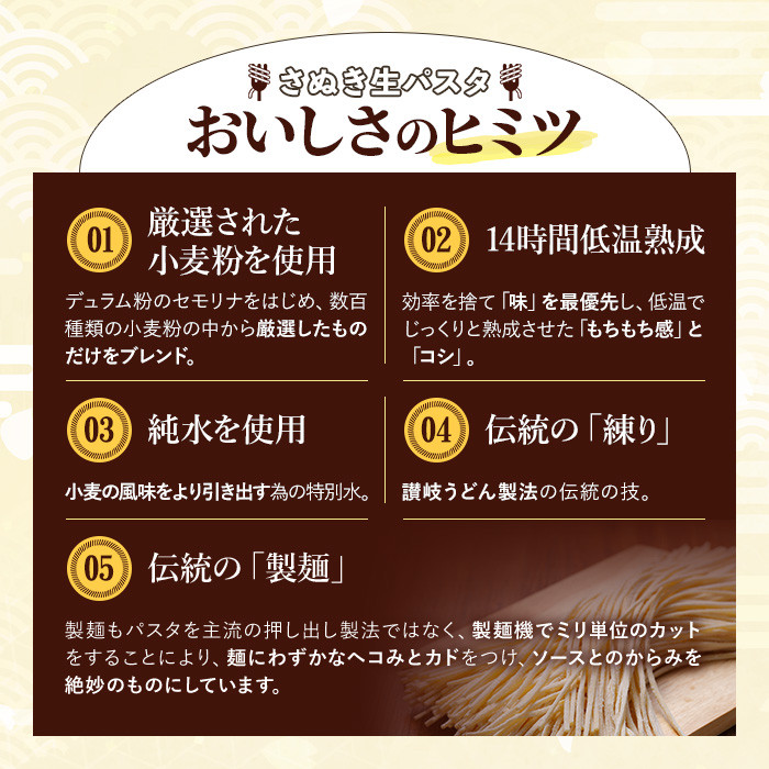 <容量が選べる>さぬき生パスタ (スパゲッティ) (1kg) パスタ スパゲティ デュラムセモリナ コシ もちもち さぬき 香川県 半生 小麦 麺 【man193】【こんぴらや販売】