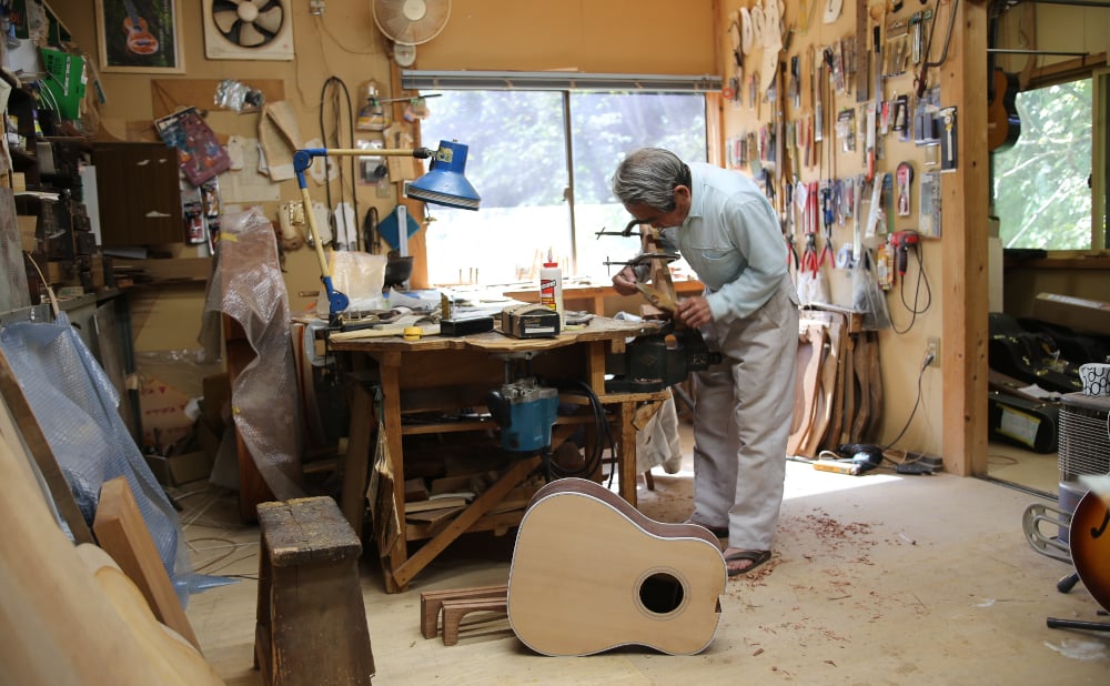 【ギター】S.Tsuji　P-1 Model《南砺の逸品》