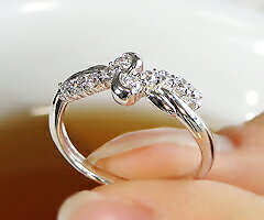 指輪 天然 ダイヤモンド 0.3ct 10石 SIクラス スイート【pt950】r-136（KRP) M63-1410【リング 指輪 ジュエリー プラチナ ギフト】