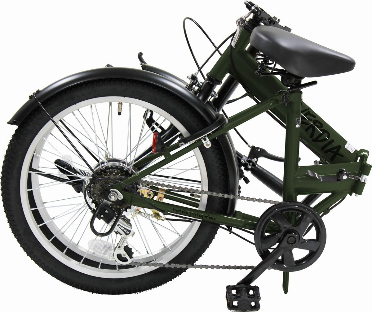 オリタタミ自転車２０インチ　６段変速　ヴェルディア