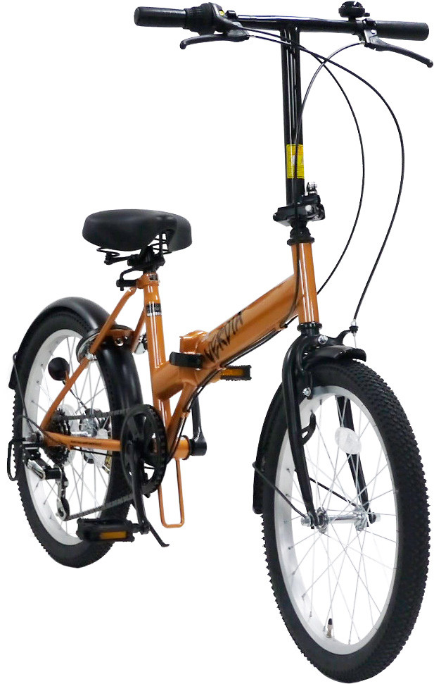 オリタタミ自転車２０インチ　６段変速　ヴェルディア