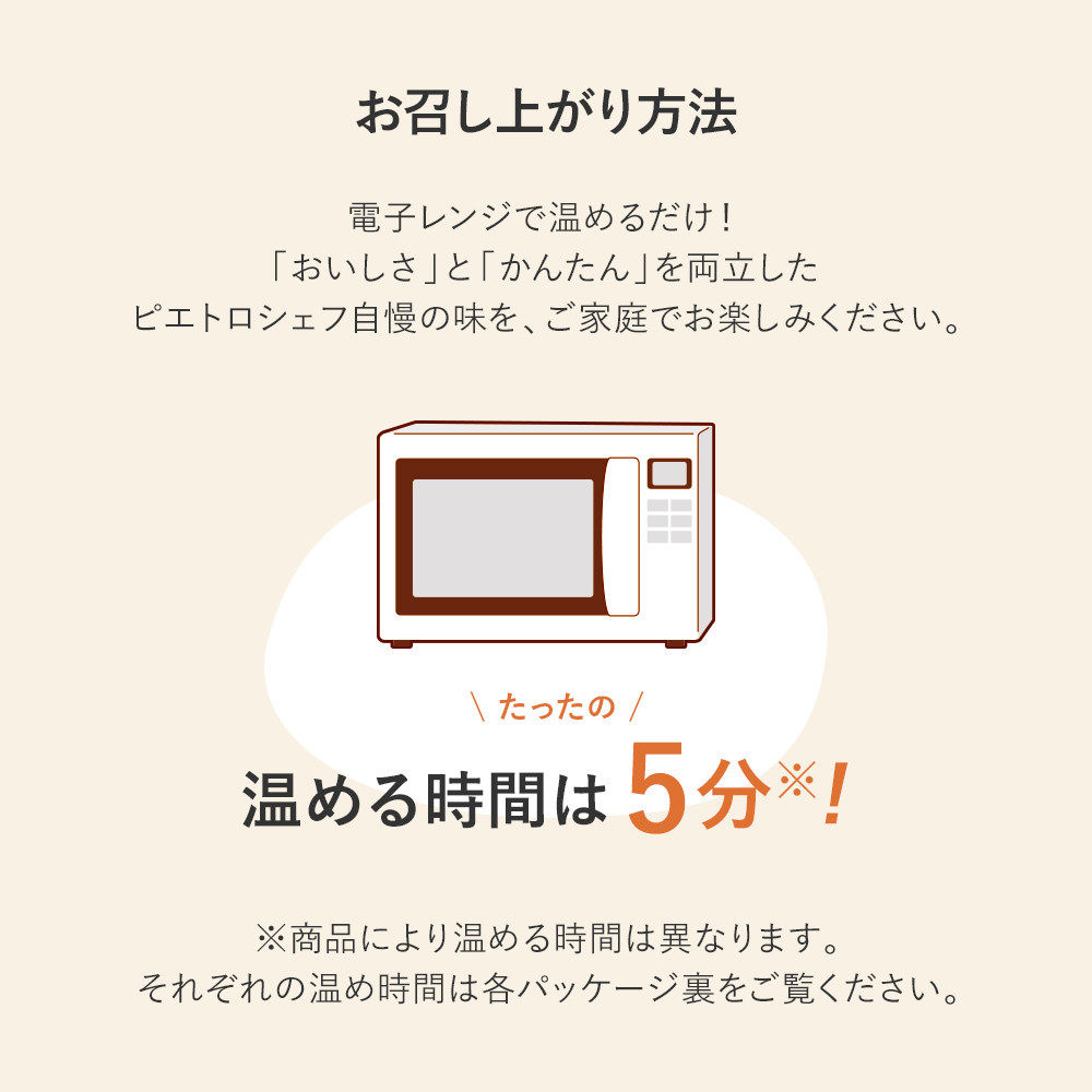 ピエトロ プレミアム冷凍パスタ5食セット 5食分 シェフの休日 冷凍 パスタ セット 詰め合わせ 食べ比べ 冷凍パスタ 送料無料