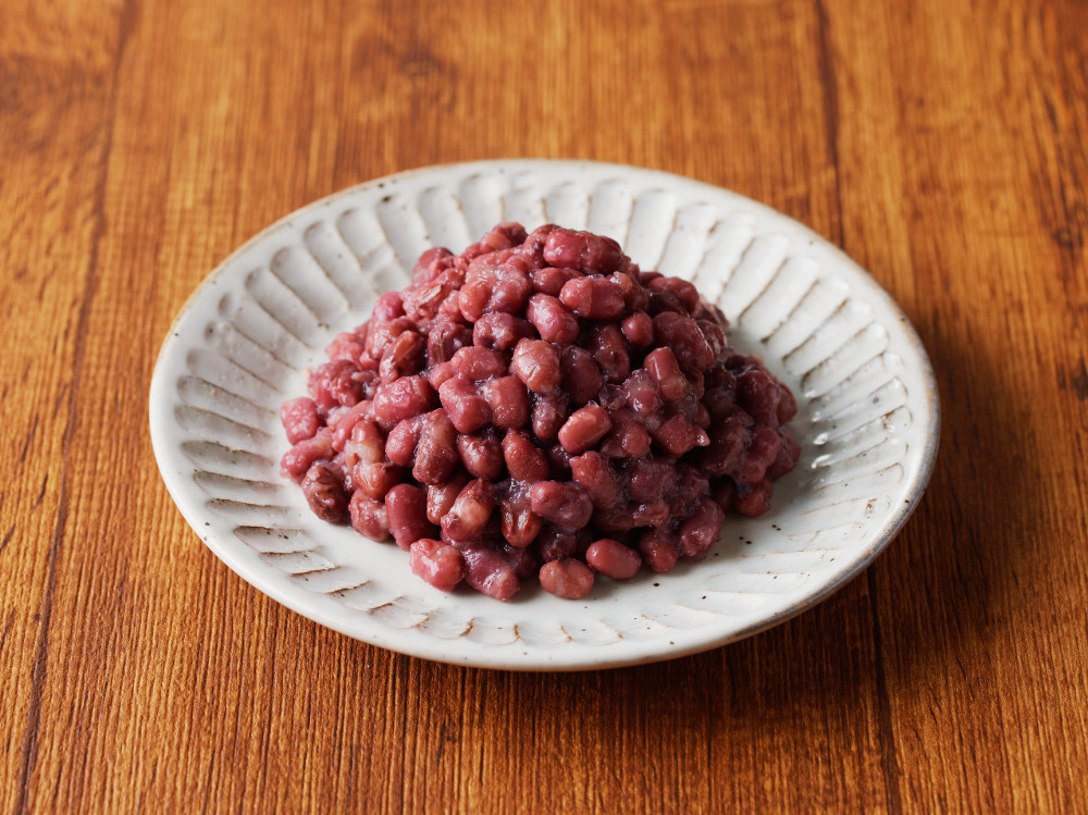 無糖 無添加 国産あずき水煮380g×3 【014-010】