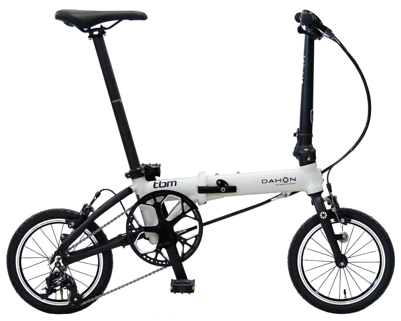 40年の歴史をもつ米国ダホン社の高性能折り畳み自転車 DAHON International Folding Bike tbm スモークグレー