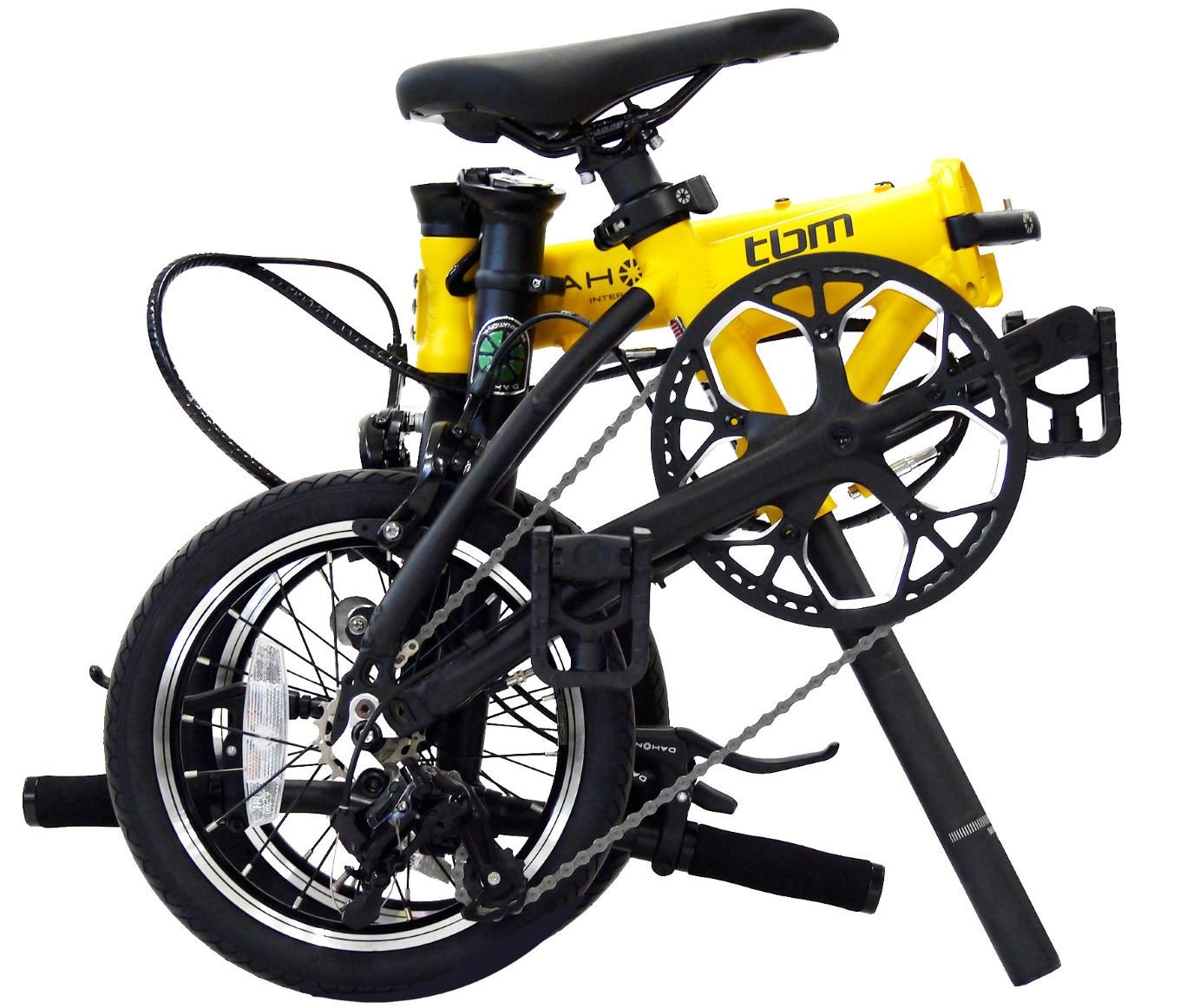 40年の歴史をもつ米国ダホン社の高性能折り畳み自転車 DAHON International Folding Bike tbm スモークグレー