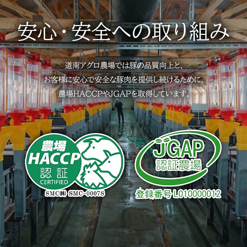 『定期便』【北海道育ち ひこま豚】豚肩ロース1.2kg(400g×3)すき焼き等全2回<酒仙合縁 百将> 森町 しゃぶしゃぶ すき焼き 北海道産 ふるさと納税 北海道 mr1-0347