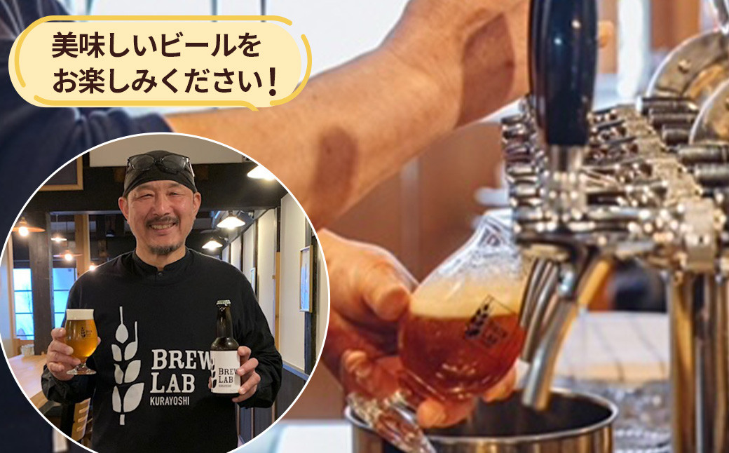 BREW LAB クラフトビール 3種詰め合わせ(6本) ビール クラフトビール 地ビール ipa ペールエール ゴールデンエール 鳥取県 倉吉市 珍しい 美味しい ビール党 クラフトビア 手作り おすすめ 飲み比べ 詰め合わせ 大容量
