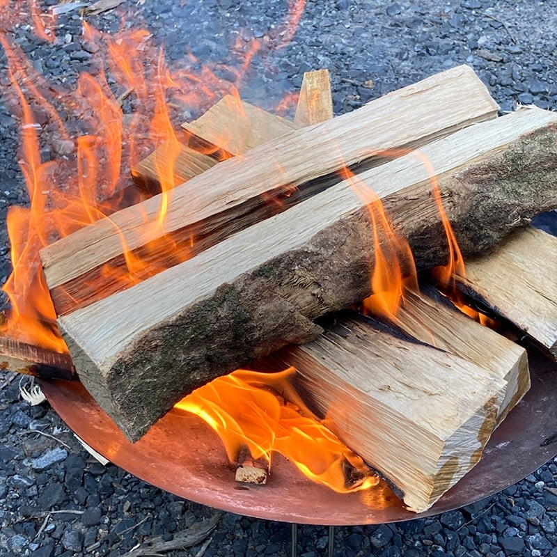 ナラ薪 40cm 計125kg 乾燥薪 楢 なら まき 薪ストーブ用 焚き火 焚火 炭火 キャンプ アウトドア 暖炉 ストーブ 木 木材 炎 京都 舞鶴 堅木屋 岸壁の薪 広葉樹