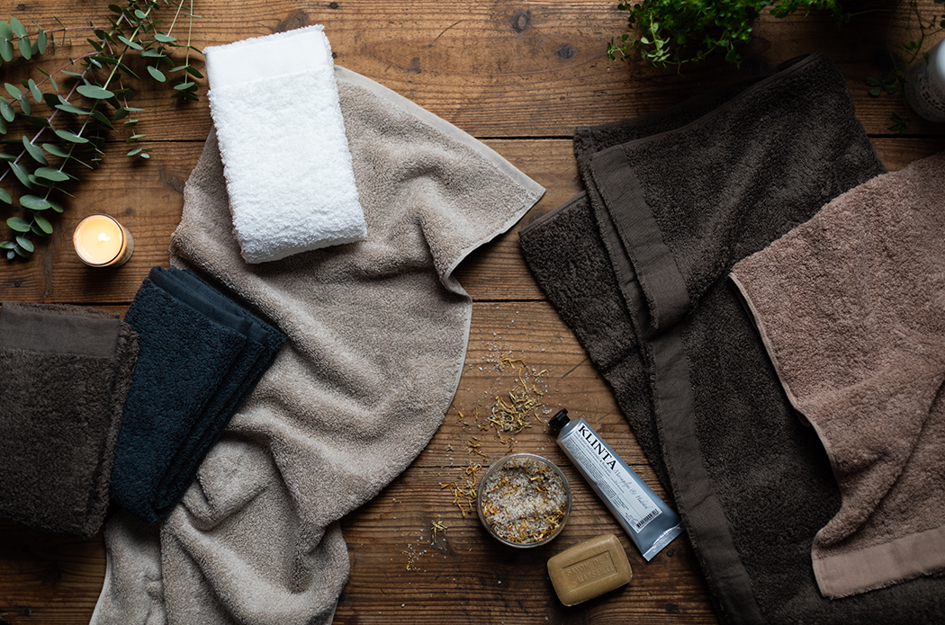 【お歳暮対応】MAISON BLANC フェイスタオル5枚 スレートグレー【ギフト 贈り物 TVで紹介!】