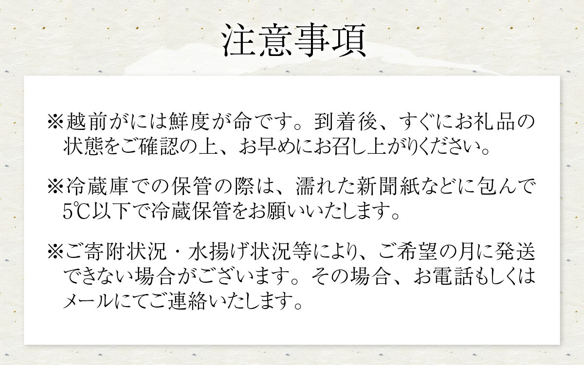 【先行予約】[捌き済選択可][到着日指定可]【訳あり】蟹好きが唸る老舗カニ料理店の越前茹ズワイ蟹 大サイズ(900g～1.1ｋg)1杯【11月中旬より順次発送】 [L-085031]