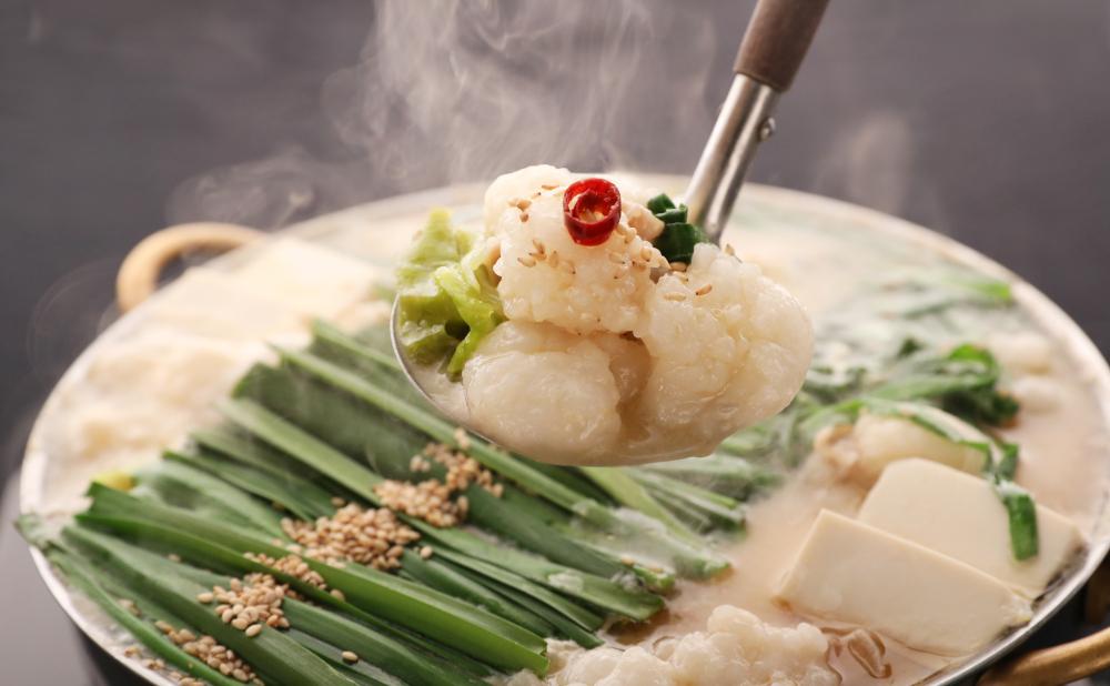 【計1.2キロ】国産黒毛和牛のもつ鍋 醤油味 6人前(3人前×2) もつ鍋一藤