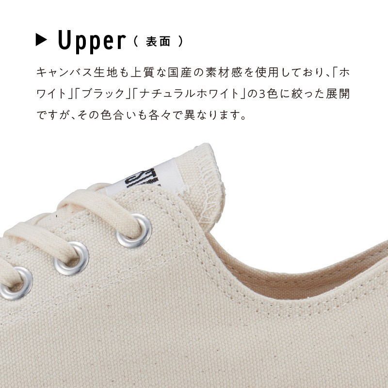 CANVAS ALL STAR J OX NATURALWHITE(24.0cm)_Ls024-4