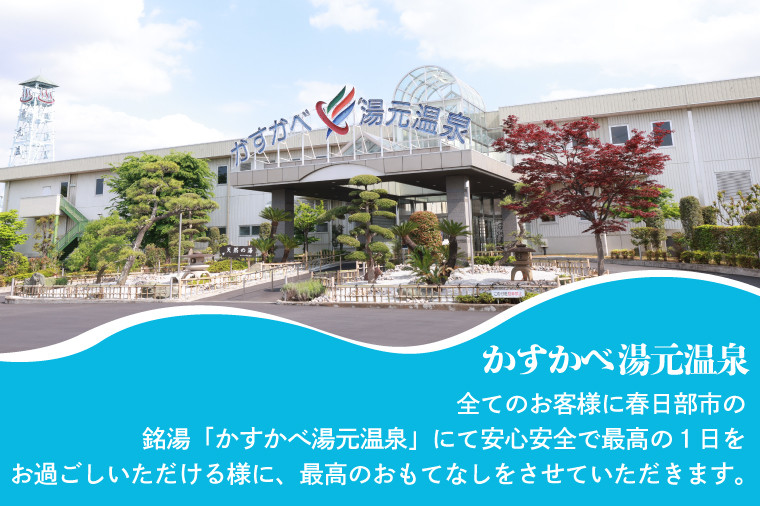 BZ002 かすかべ湯元温泉利用回数券 11枚綴り