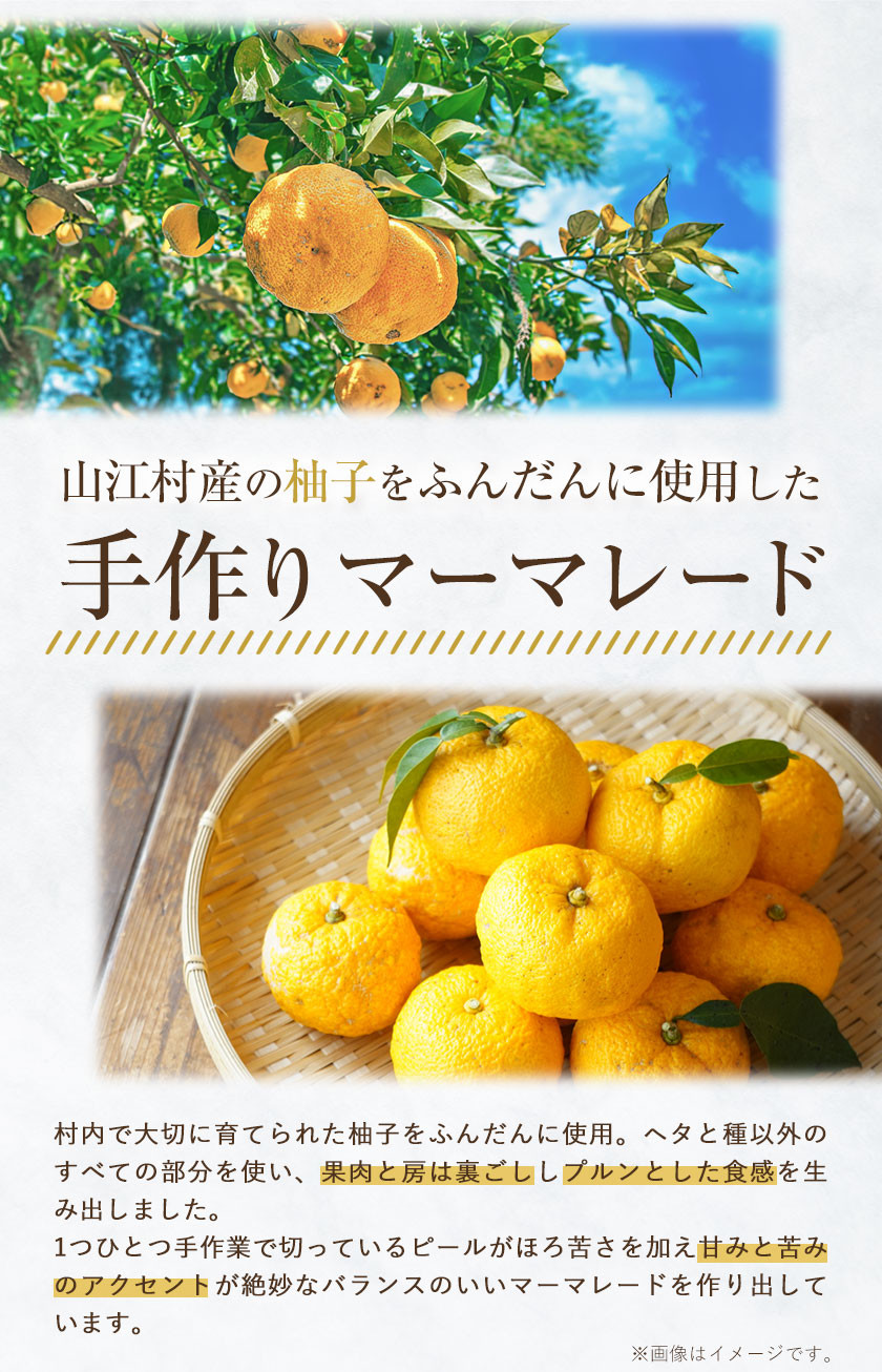 丸ごと 柚子 マーマレード 2本 245g 球磨川アーティザンズ《30日以内に出荷予定(土日祝除く)》熊本県 球磨郡 山江村 熊本県産 フルーツ ジャム ゆず 柑橘