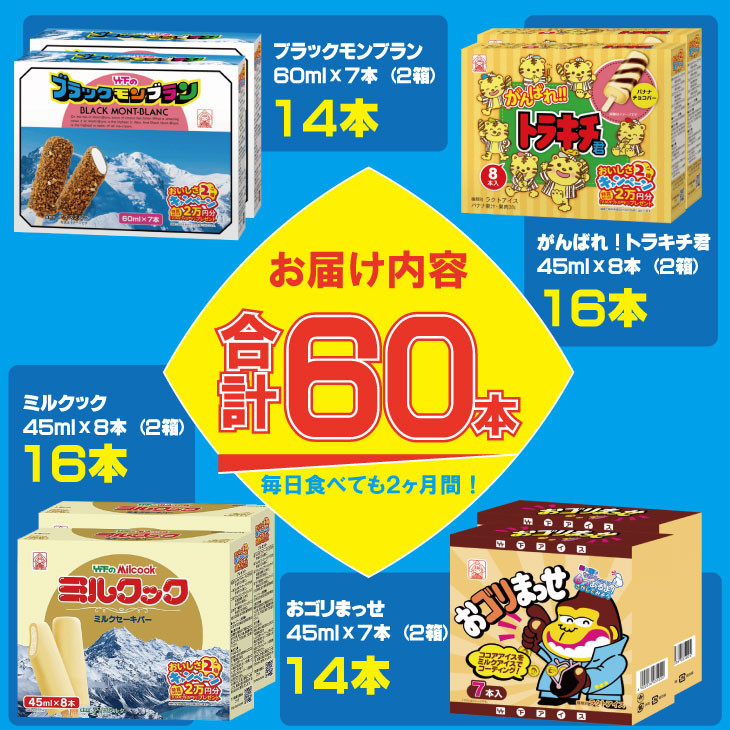 竹下製菓アイスバラエティ8箱セット  ブラック モンブラン