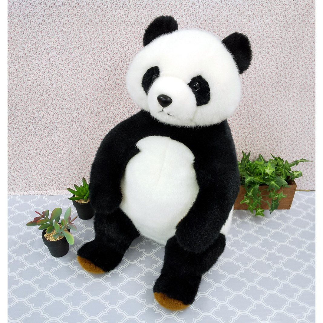 縫いぐるみ動物 ジャイアントパンダ ぬいぐるみ 動物 アニマル パンダ かわいい フワフワ ふわふわ 大きい おもちゃ 誕生日 お祝い プレゼント ギフト 新宿 東京 0045-004-S05