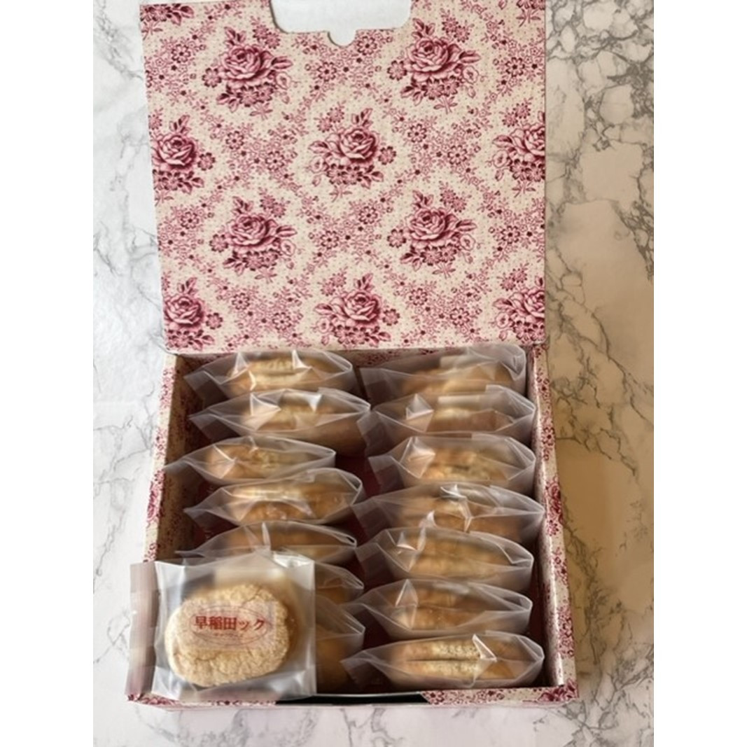 早稲田ダックワーズ （早稲田ック）15個入り