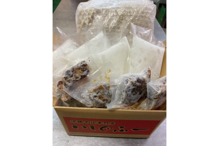 【初代沖縄そば王】あぶりソーキそばセット｜沖縄そば そば 沖縄 おきなわ あぶり ソーキそば ソーキ セット 豊見城市 人気 送料無料(AO001-1)