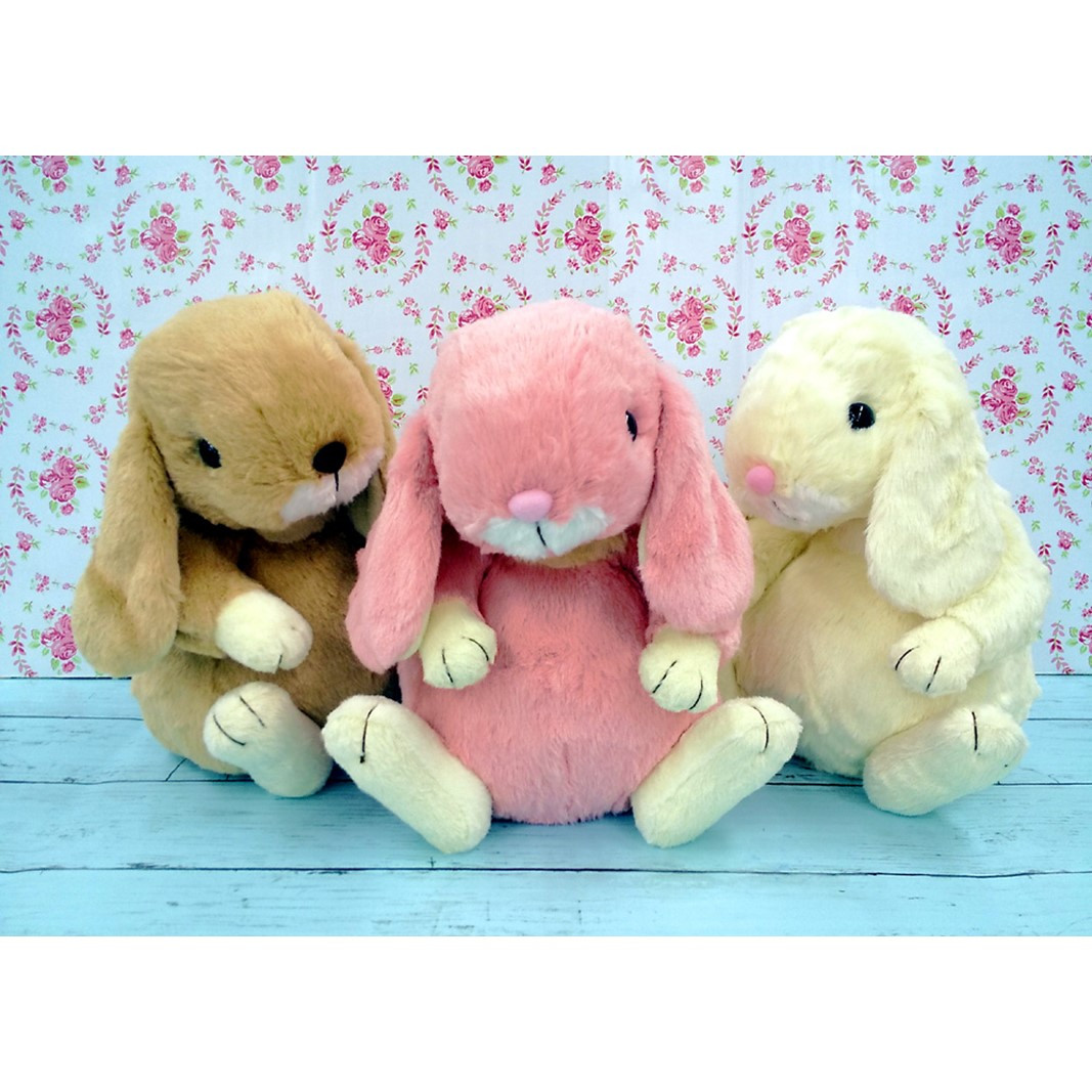 縫いぐるみ動物 ロップイヤー うさぎ Lサイズ ぬいぐるみ 動物 アニマル うさぎ ウサギ ロップイヤー たれ耳 フワフワ ふわふわ かわいい おもちゃ 誕生日 お祝い プレゼント ギフト 新宿 東京 大きい 0045-003-S05