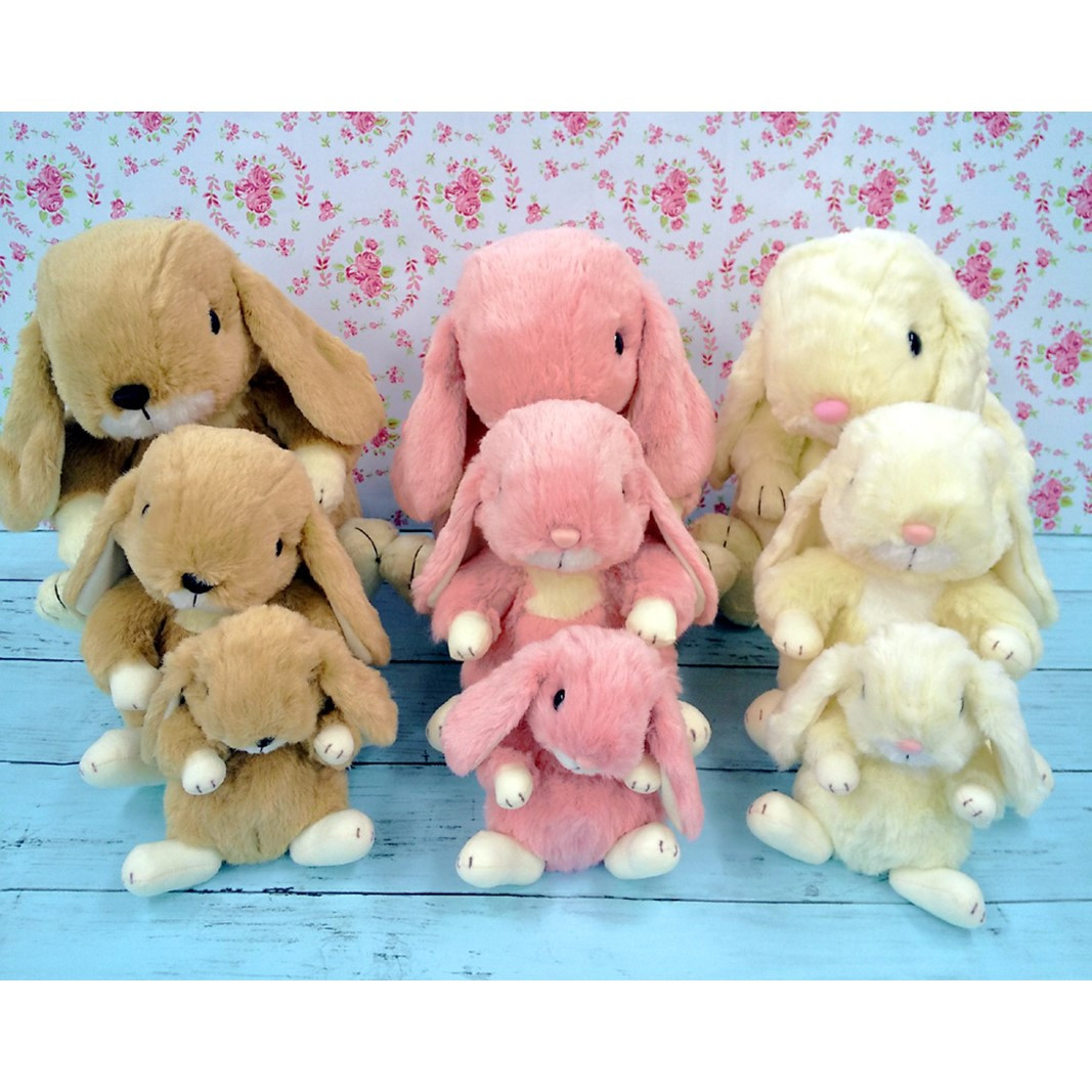 縫いぐるみ動物 ロップイヤー うさぎ Sサイズ ぬいぐるみ 動物 アニマル うさぎ ウサギ ロップイヤー たれ耳 フワフワ ふわふわ かわいい おもちゃ 誕生日 お祝い プレゼント ギフト 新宿 東京 0045-001-S05
