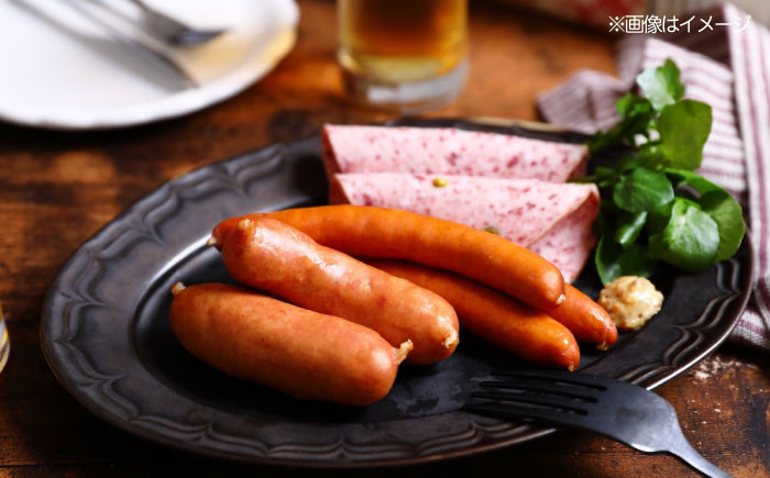 特製ウインナー（5本入り）×10袋 合計1200g ブランドポーク『オズの箱入り娘』使用！ にく 肉 お肉 豚肉 ぶたにく ベーコン ソーセージ ウインナー 焼肉 バーベキュー おかず おつまみ おすすめ 人気 お取り寄せ 送料無料 贈答 ギフト グルメ パスタ ペペロンチーノ サラダ アレンジ 料理 時短 簡単 お弁当 ブランドポーク 愛媛県大洲市/株式会社オズメッセ [AGAZ021] 