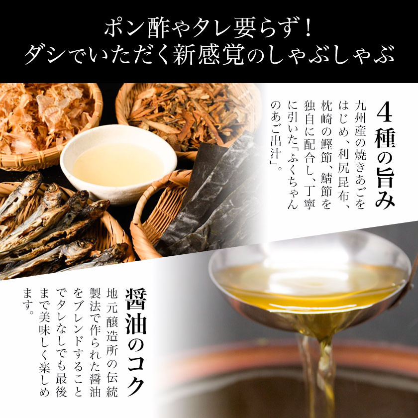 和豚味彩 しゃぶしゃぶセット 4人前 独楽 送料無料《30日以内に出荷予定(土日祝除く)》 福岡県 鞍手郡 鞍手町 出汁 だし しゃぶしゃぶ 鍋 高菜