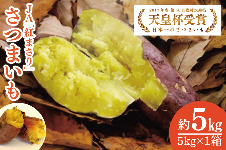 【2026年2月より順次発送】【行方かんしょ】『天皇杯受賞』JA「紅まさり」さつまいも 約5kg｜さつまいも サツマイモ さつま芋 お芋 紅まさり 行方かんしょ 先行予約 茨城県 行方市(AE-98)