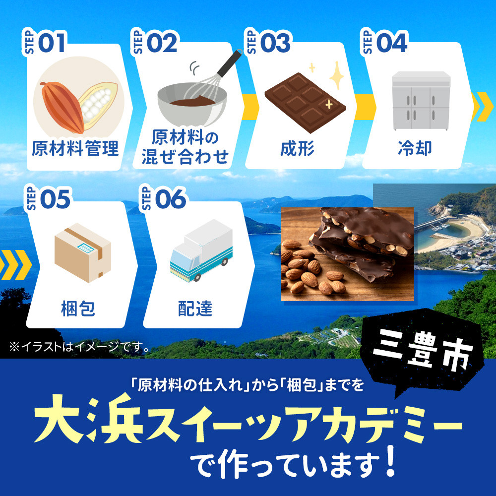 割れチョコ ショコラオレンジ 200g