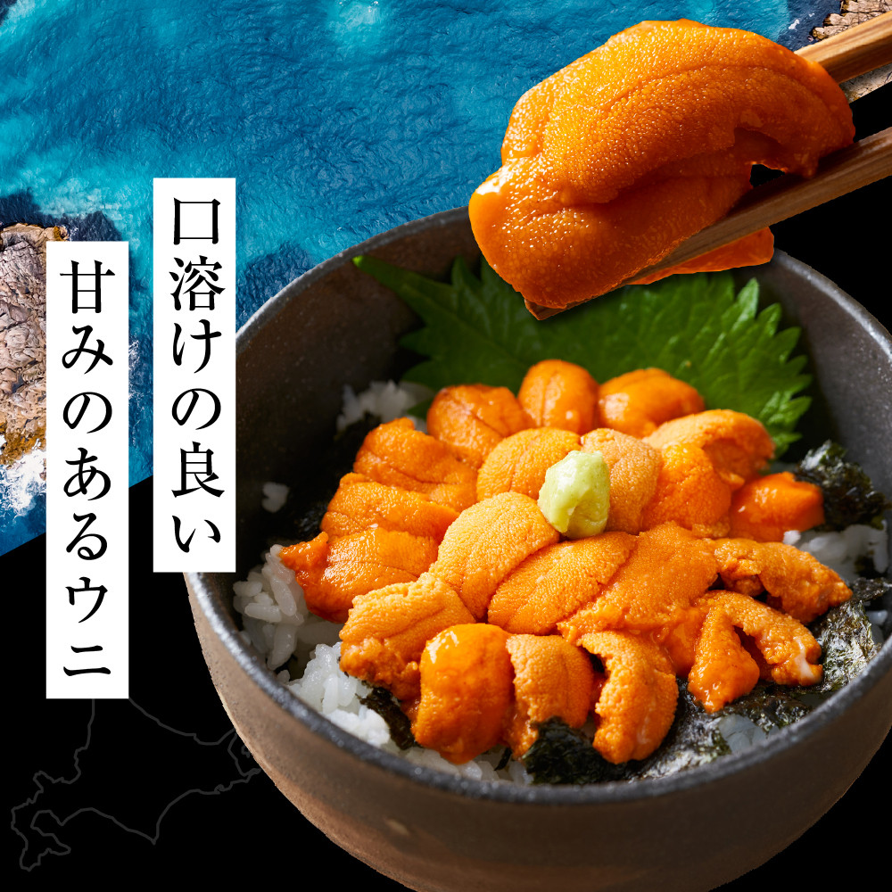 縄文ばふんうに(日高昆布入)80g【塩水ウニ】【er001-037-b】うに ウニ uni 雲丹 塩水 ミョウバン不使用 パック 小分け ギフト 冷蔵 海鮮 海鮮丼 お取り寄せ 北海道 えりも町