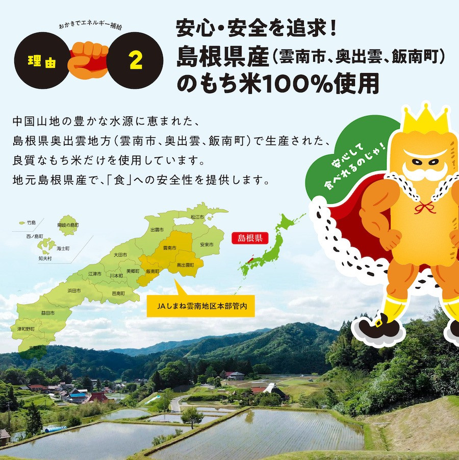 「おかきんぐ」島根県生まれの粋なおかき サラダ味 【 100g 10個 セット 1000g 1kg 米 コメ こしひかり コシヒカリ モチ米 もち米 おかき 米菓 お菓子 菓子 おやつ おつまみ アスリート エネルギー補給 登山 野球 バレー サッカー 卓球 スポーツ 】A-238
