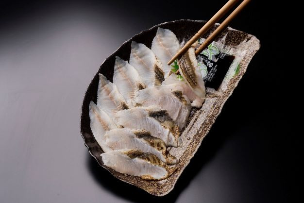 天然あなごの炙り刺し(宗像産)【宗像漁協】_HA0473